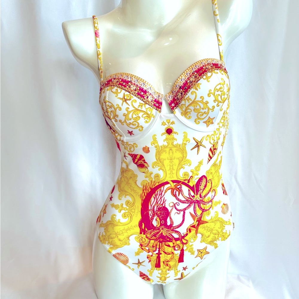 Camilla Underwire Cup One Piece -Squid Squad